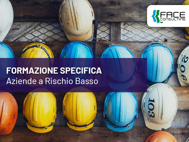 Formazione Specifica - Aziende a Rischio Basso - Face Consulting